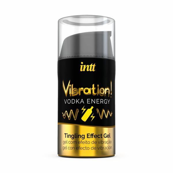 Рідкий вібратор Intt Vibration Vodka (15 мл), густий гель, дуже смачний, діє до 30 хвилин ON0084 фото
