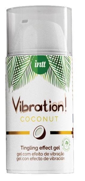 Рідкий вібратор Intt Vibration Coconut Vegan (15 мл) ON0148 фото