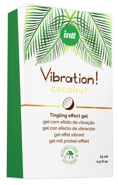 Рідкий вібратор Intt Vibration Coconut Vegan (15 мл) ON0148 фото