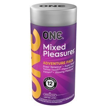 ONE Mixed Pleasures Variety Pack Condo - 12 шт ON0266 фото