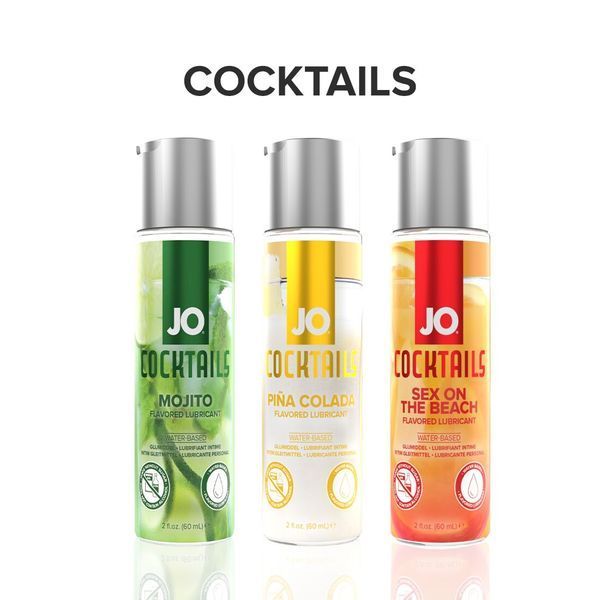 Лубрикант на водній основі System JO Cocktails - Mojito без цукру, рослинний гліцерин ON0209 фото