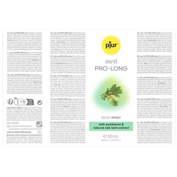 Пролонгатор pjur med PRO-LONG spray ON0633 фото