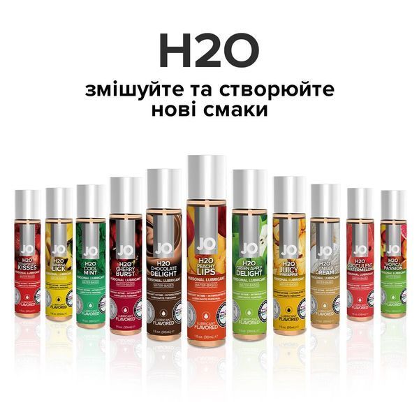 Лубрикант на водній основі System JO H2O &mdash; Peachy Lips без цукру, рослинний гліцерин ON0221 фото