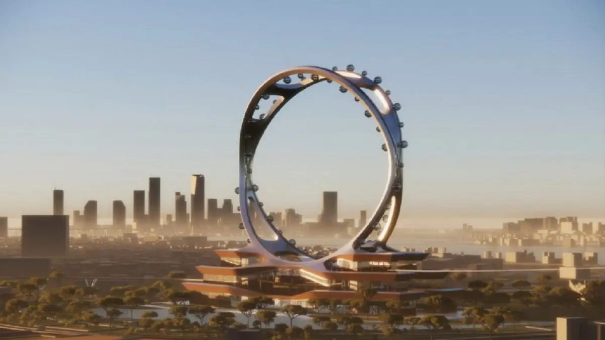 У Кореї будується найбільше в світі колесо огляду, яке матиме дуже унікальний зовнішній вигляд.
